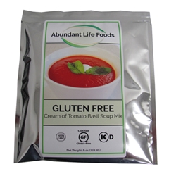 Cream of Tomato Basil Soup Gluten Free