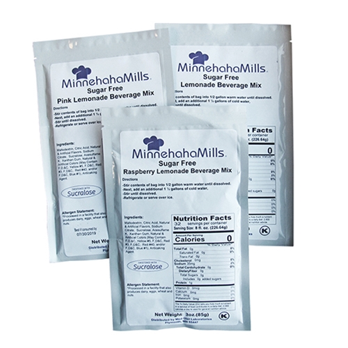 Minnehaha Mills Drink Mix, Assorted
