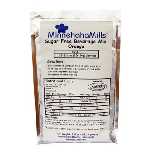 Minnehaha Mills Orange Drink Mix