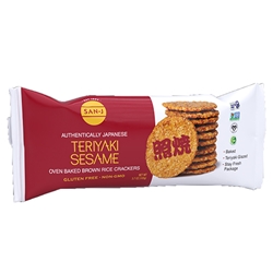 San J Teriyaki Sesame Crackers