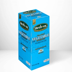 HerbOx ® Instant Broth - Vegetable Flavor 6 / 50 Pkt